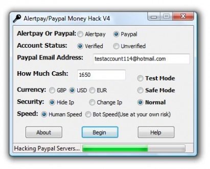 download paypal money adder hack software free no survey software